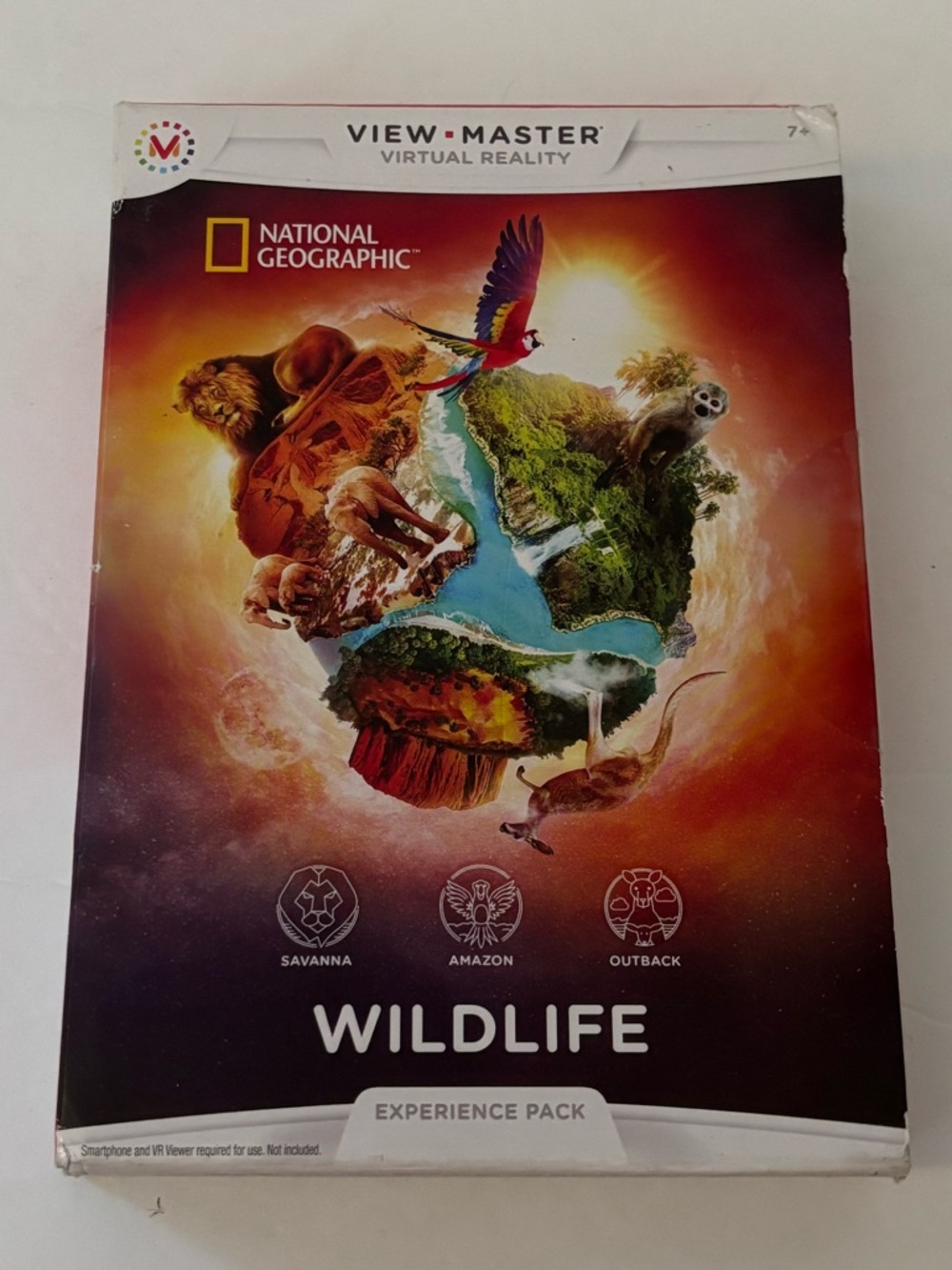 National Geographic Wildlife View Master Experience Pack - Red/Orange